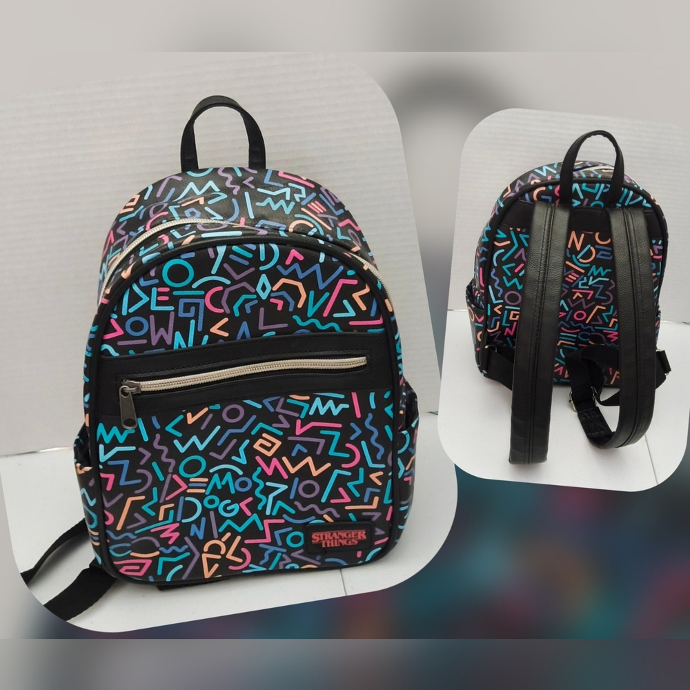Stranger Things Multicolor Backpack - image 1